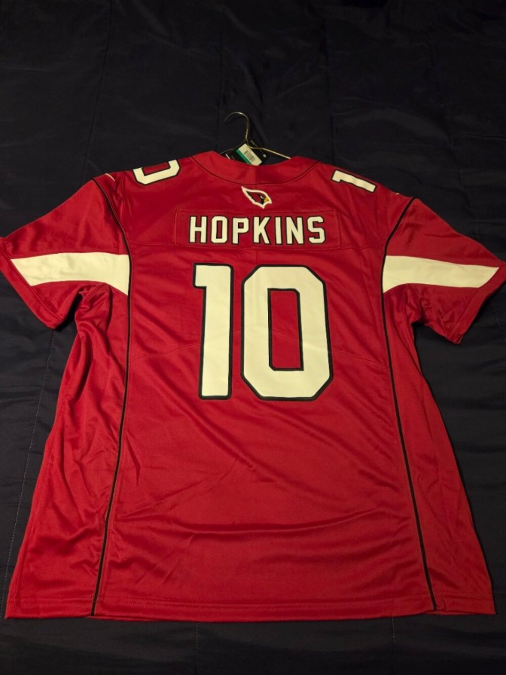 MENS XL NIKE OFFICIAL ON FIELD DEANDRE HOPKINS ARIZONA CARDINALS JERSEY